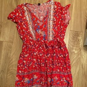 Shein floral dress